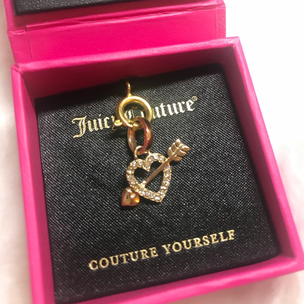 Juicy Couture Heart and Arrow Add-On Charm